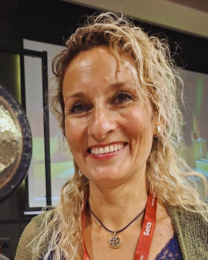 Olga Rodríguez, terapeuta de sonido de El Eco de Olga